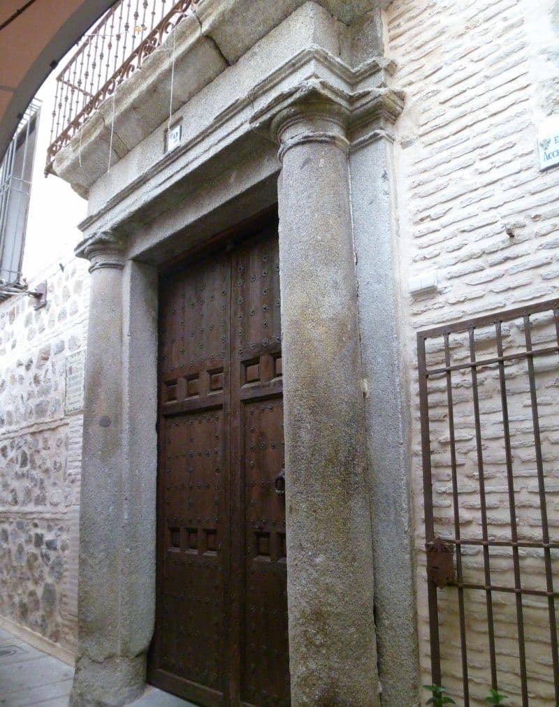 Portada del Colegio de San Bernadino. Obra de Jorge Manuel Theotocópuli Portada del Colegio de San Bernadino. Obra de Jorge Manuel Theotocópuli