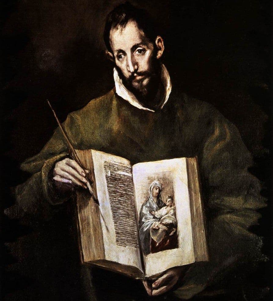 El Greco. San Lucas El Greco. San Lucas