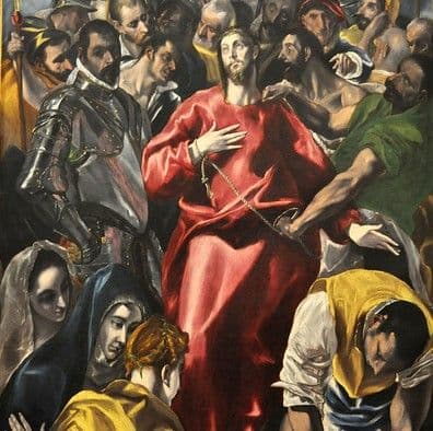 Expolio, obra del taller del Greco. Expolio, obra del taller del Greco.